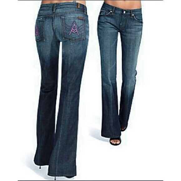 7 For All Mankind A Pocket Bootcut Jeans - Picture 2 of 11